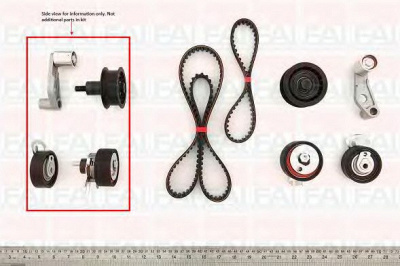 FAI AUTOPARTS tbk160 -  Комплект ремня ГРМ